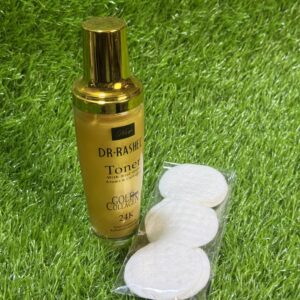 Dr. Rashel Gold Collagen 24K Toner. + free cotton pads.