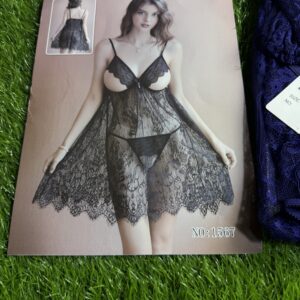 Nighty And Lace Babydoll Nightwear Set (Model No. 1567)