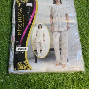 MISS NISSA Women's Nightwear / Pajama Set