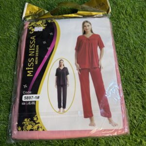 MISS NISSA: Women's Nightwear / Pajama Set