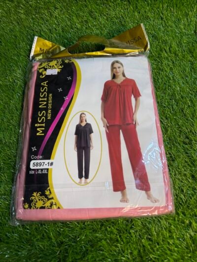 MISS NISSA: Women's Nightwear / Pajama Set