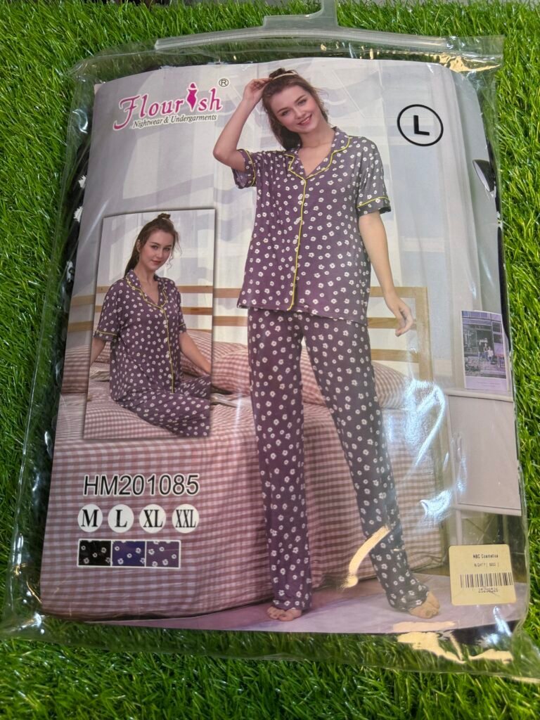 Flourish® Women's Nightwear Button-Down Pajama Set