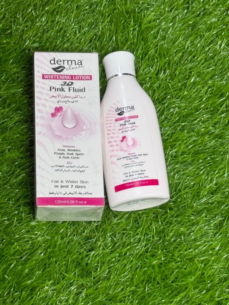 Derma Clean 3D Pink Fluid Whitening Lotion