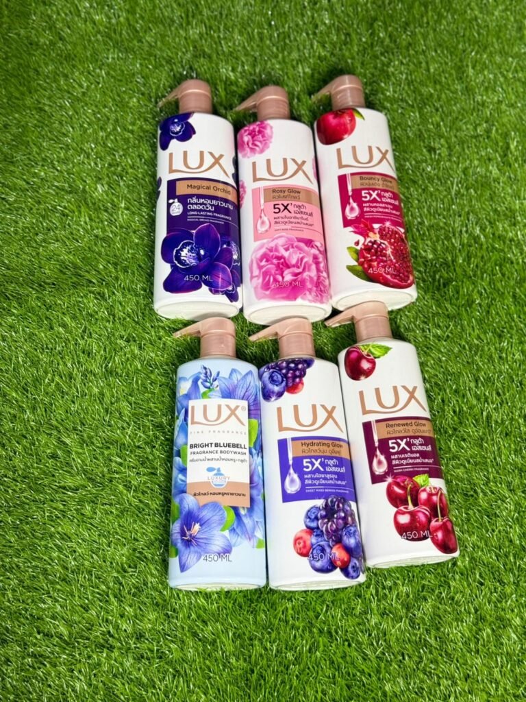 LUX body wash pump bottles 450 mL