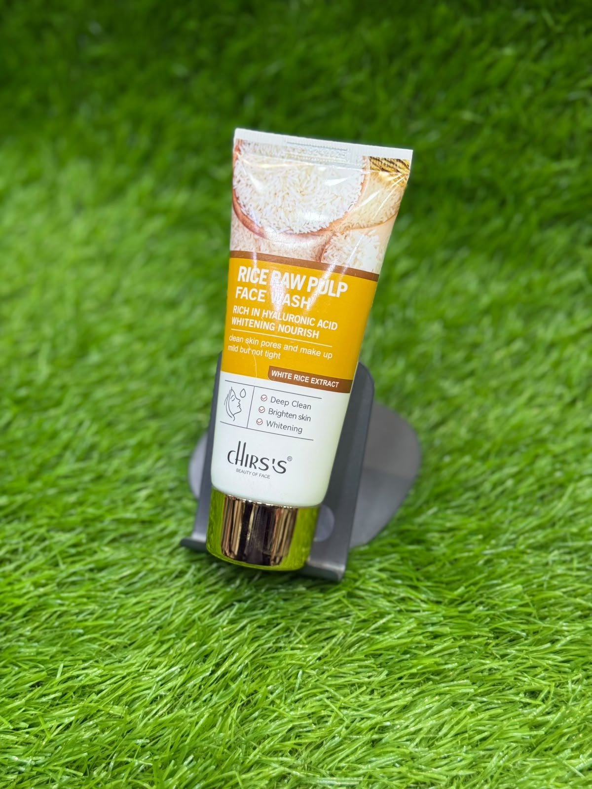CHIRS'S Rice Raw Pulp Face Wash/Cleanser - Image 3