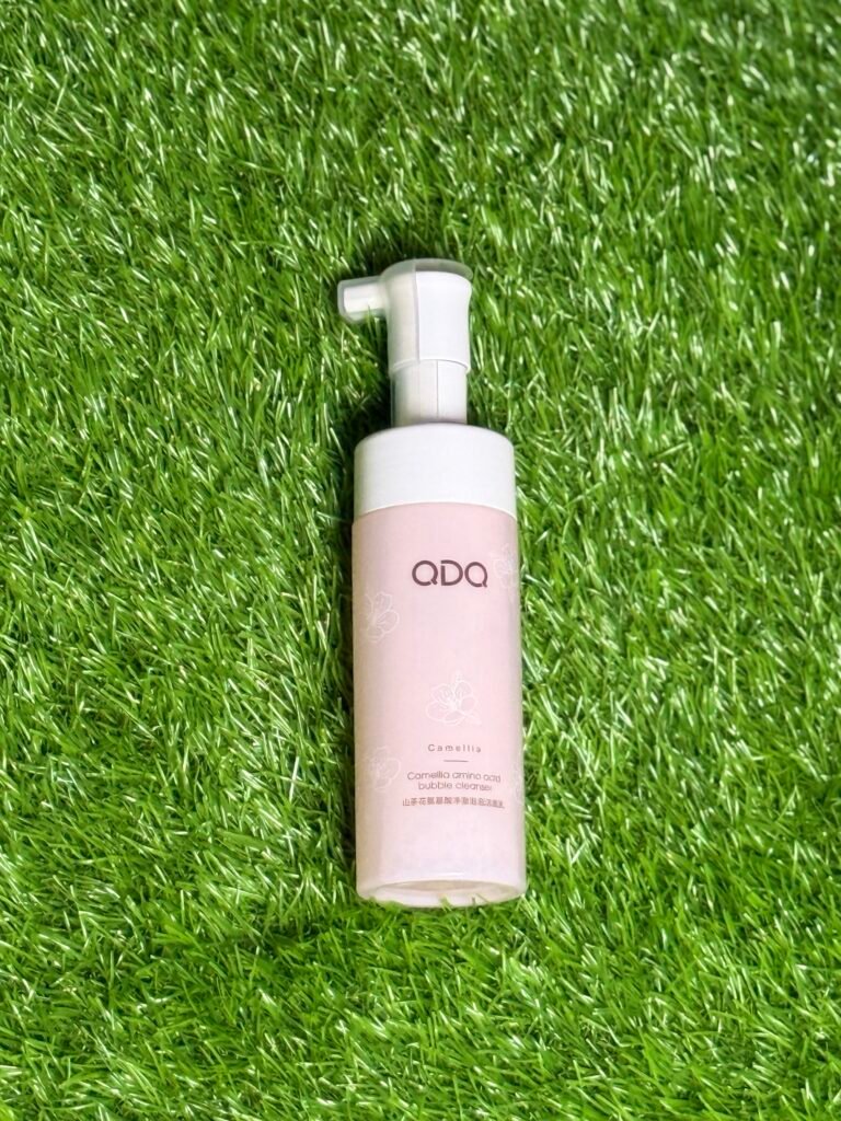 "QDQ". "Camellia amino acid bubble cleanser"