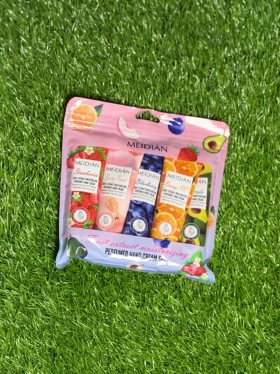 "MEIDIÁN" "Fruit extract moisturizing PERFUMED HAND CREAM SET".