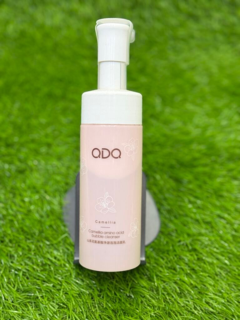 "QDQ". "Camellia amino acid bubble cleanser/ face wash