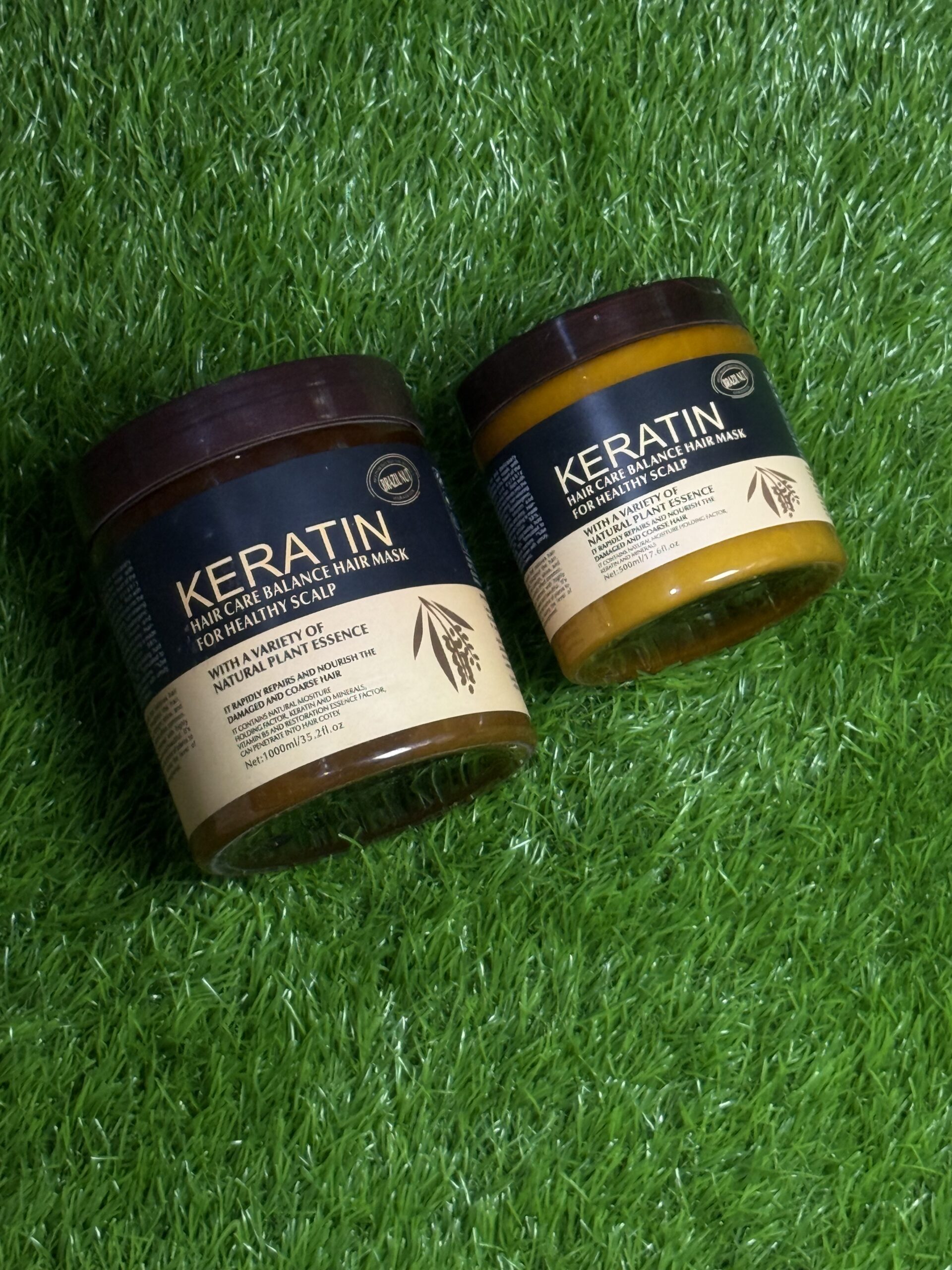 KERATIN HAIR MASK. BALANCE HAIR MASK / FOR HEALTHY SCALP - Image 2
