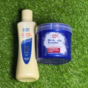 GOLDEN PEARL BLEACH 200g + 500 ML  DEVELOPER