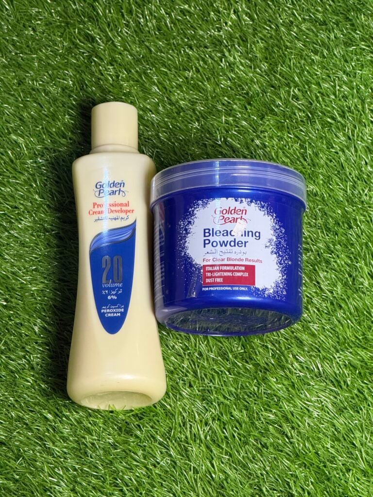 GOLDEN PEARL BLEACH 200g + 500 ML  DEVELOPER