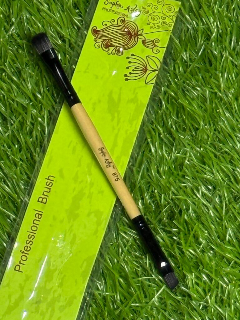 SOPHIA ASLEY Dual-Ended Cosmetic Eyebrow / Eyeshadow Brush