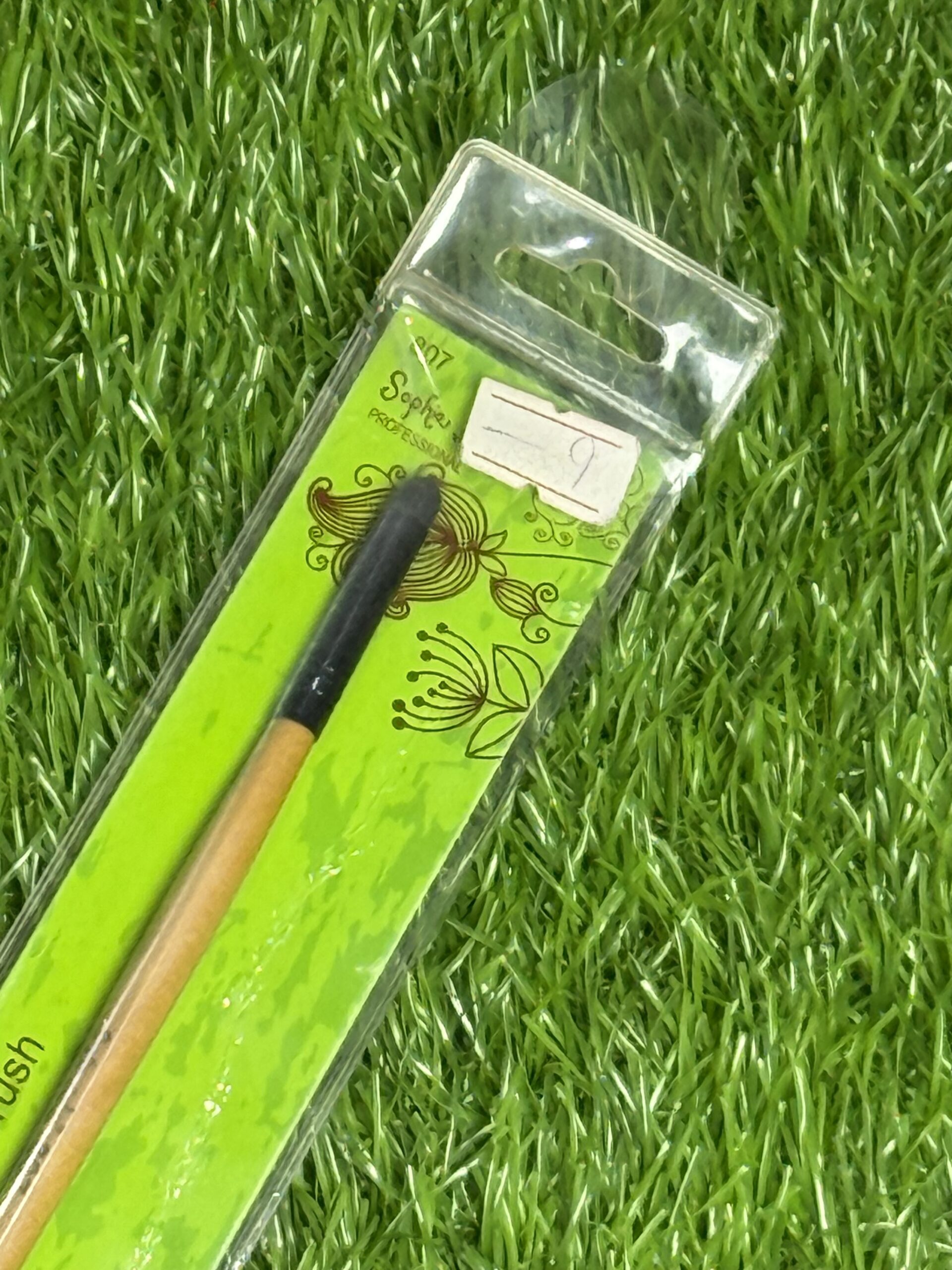 SOPHIA ASLEY Cosmetic Makeup Brush (likely an eyeliner, lip, or detail brush based on the slender, tapered tip)