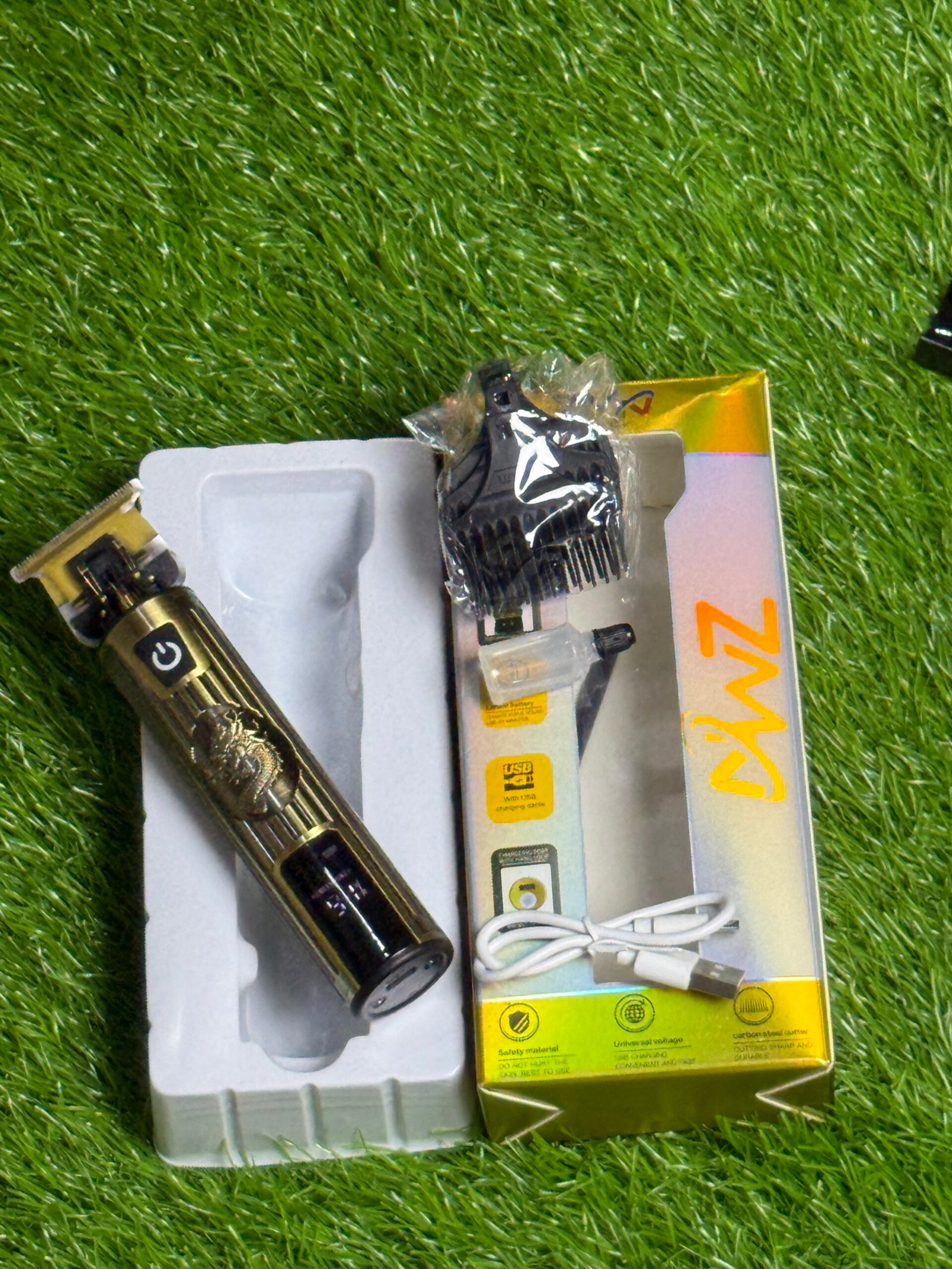 Professional Vintage Dragon Hair & Beard Trimmer (With LCD Display) MACHINE - Image 6