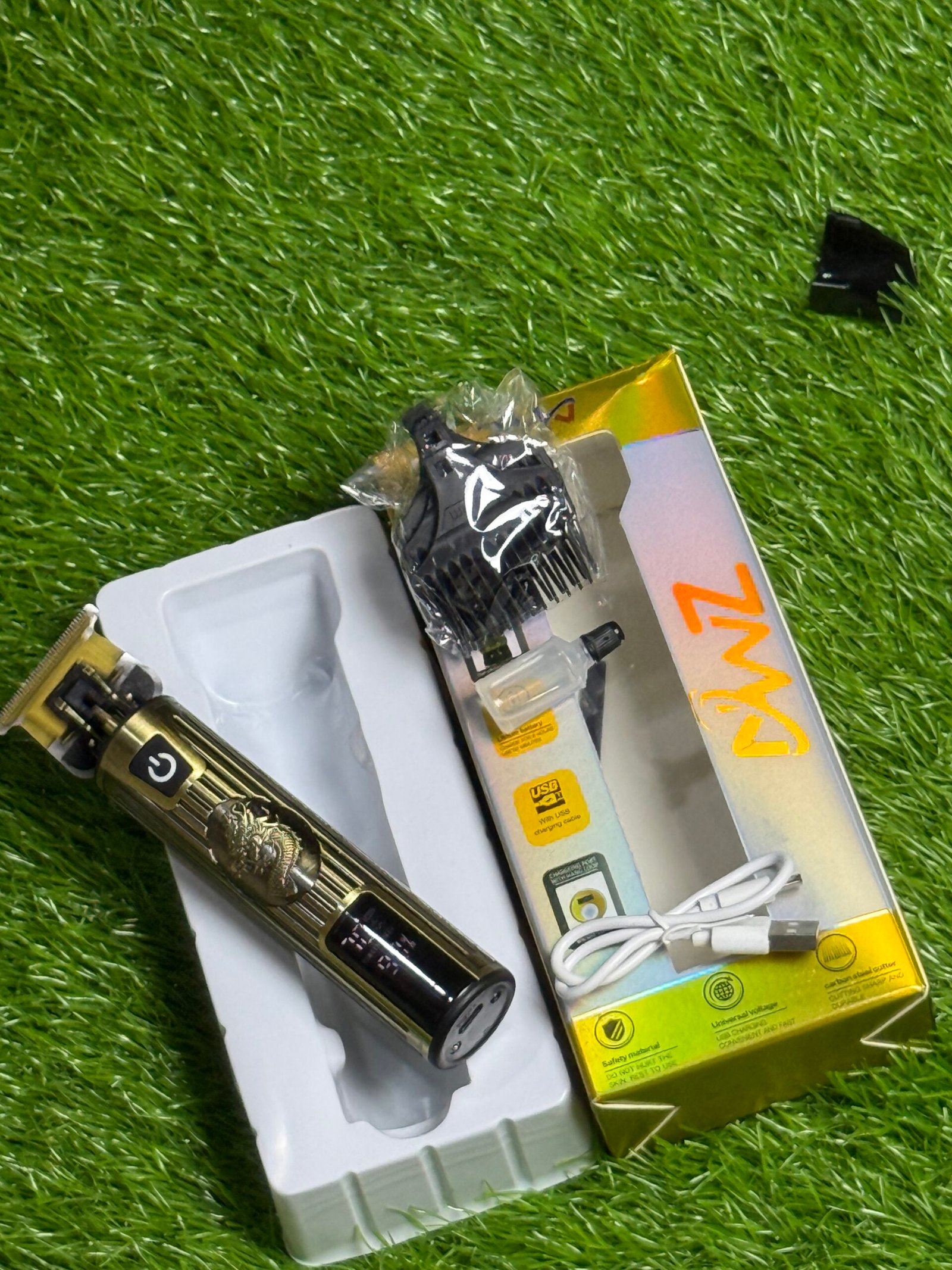 Professional Vintage Dragon Hair & Beard Trimmer (With LCD Display) MACHINE - Image 5