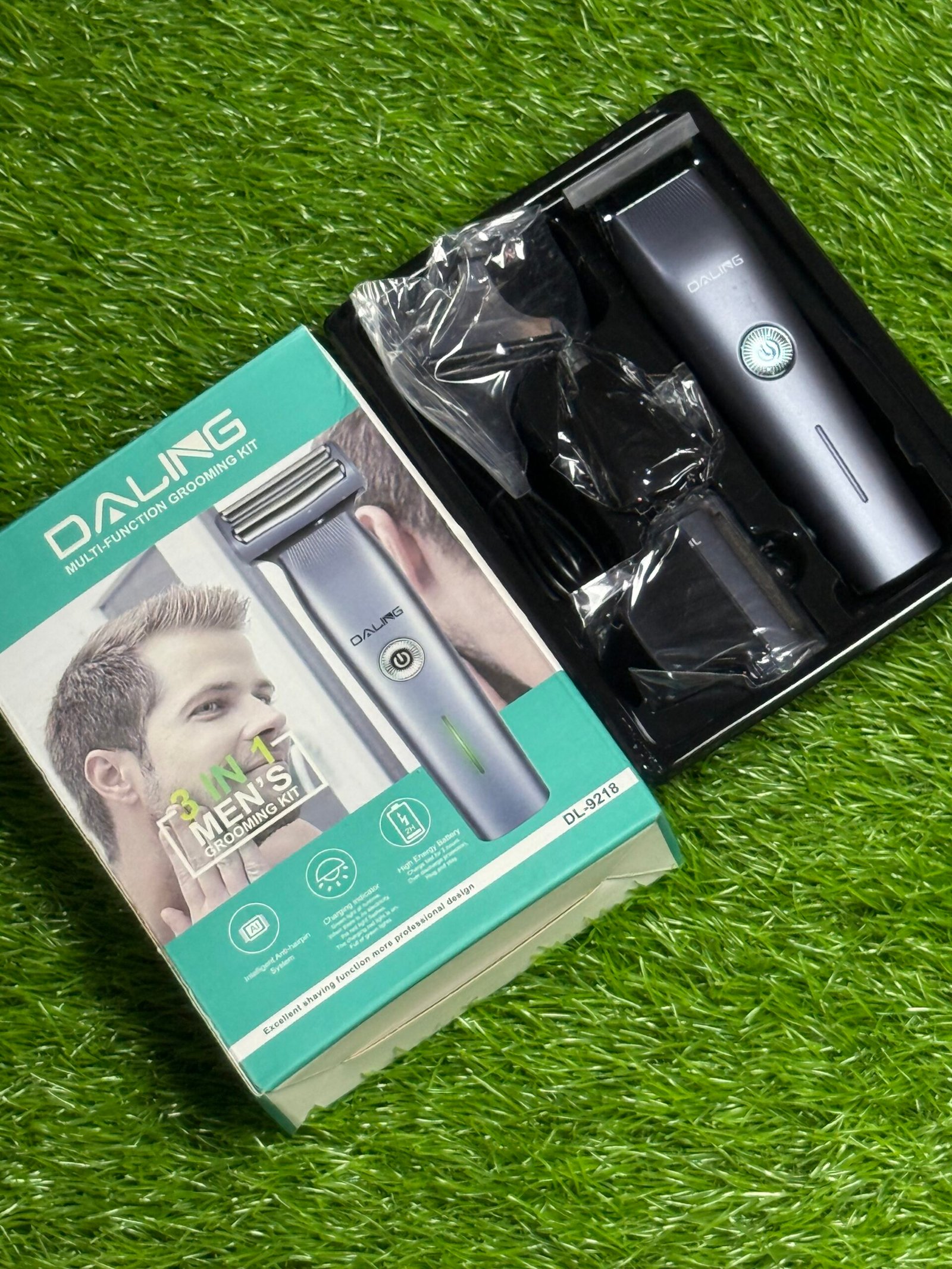Daling 3-in-1 Men's Multi-Function Grooming Kit (Model: DL-9218) - Image 2