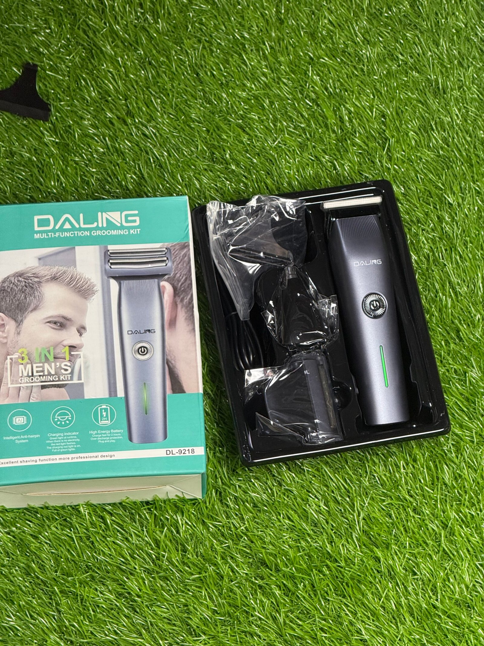 Daling 3-in-1 Men's Multi-Function Grooming Kit (Model: DL-9218) - Image 4