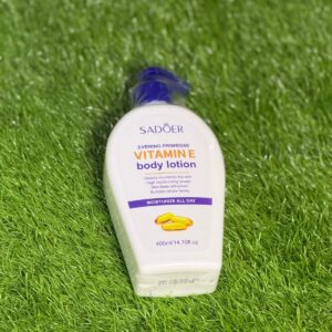 SADOER "EVENING PRIMROSE VITAMIN E body lotion".