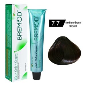 MEDIUM GREEN BLOND 7.7 HAIRCOLOR BREMOD