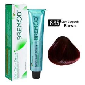 DARK BURGUNDY BROWN 6.65 HAIRCOLOR BREMOD