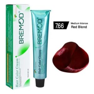 MEDIUM INTENSE RED BLOND 7.66 HAIRCOLOR  BREMOD