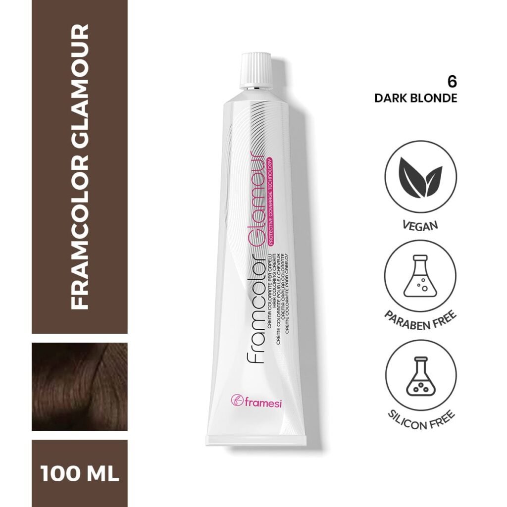 FRAMESI GLAMOUR 6.0 DARK BLOND HAIR COLOR