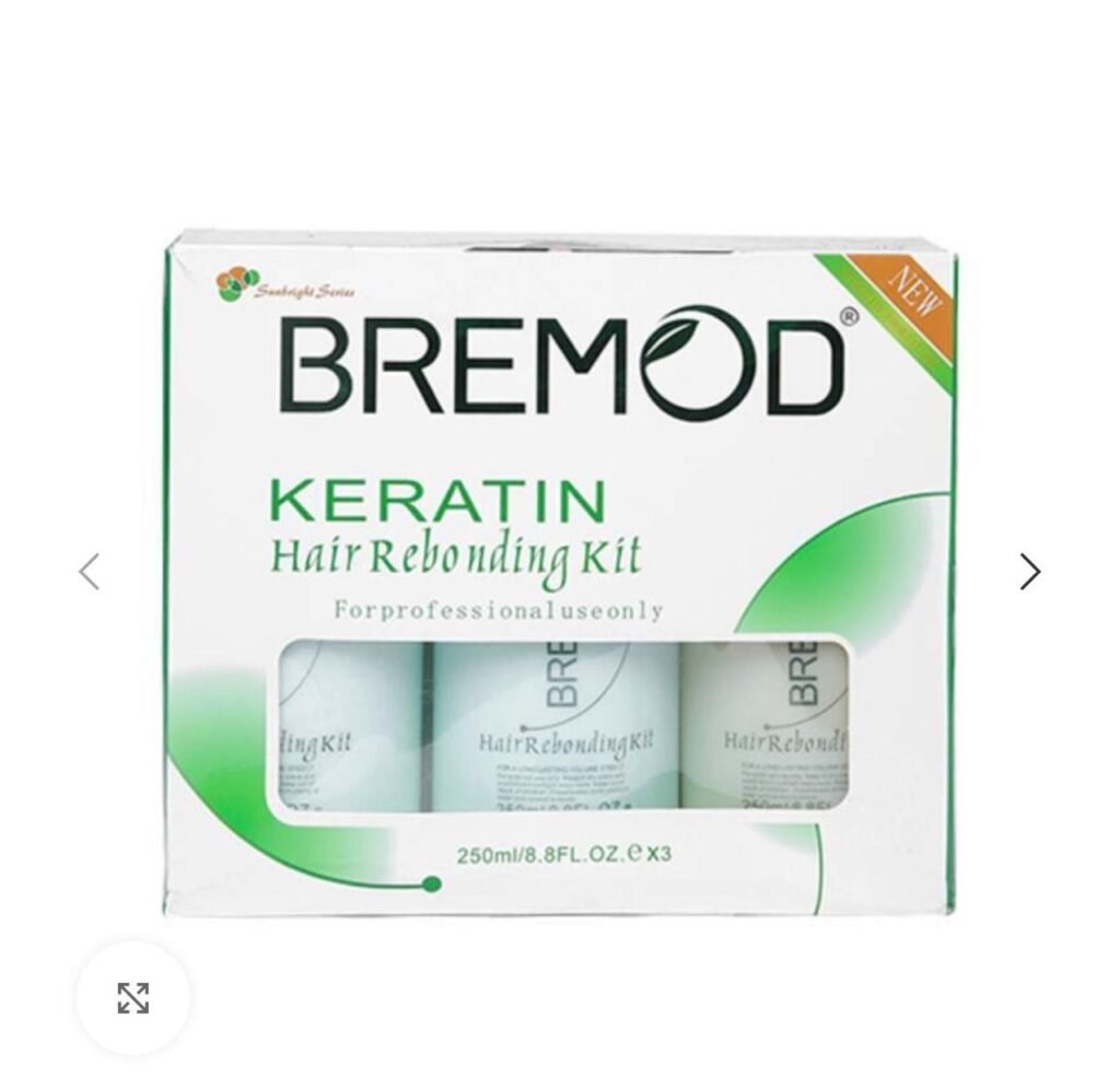 Bremod Sunbright Series Keratin Hair Rebonding Kit