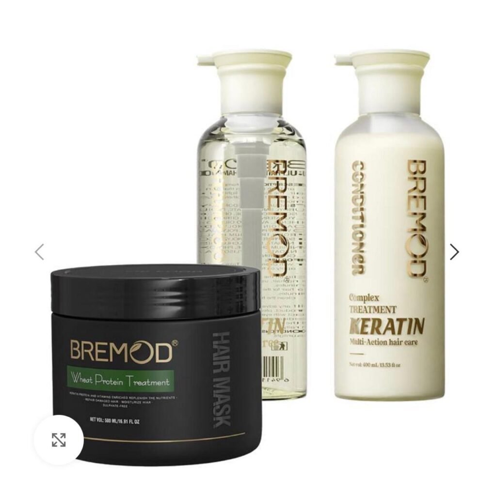 Bremod® Premium Sulphate-Free Keratin & Protein Repair Trio. PACK OF 3