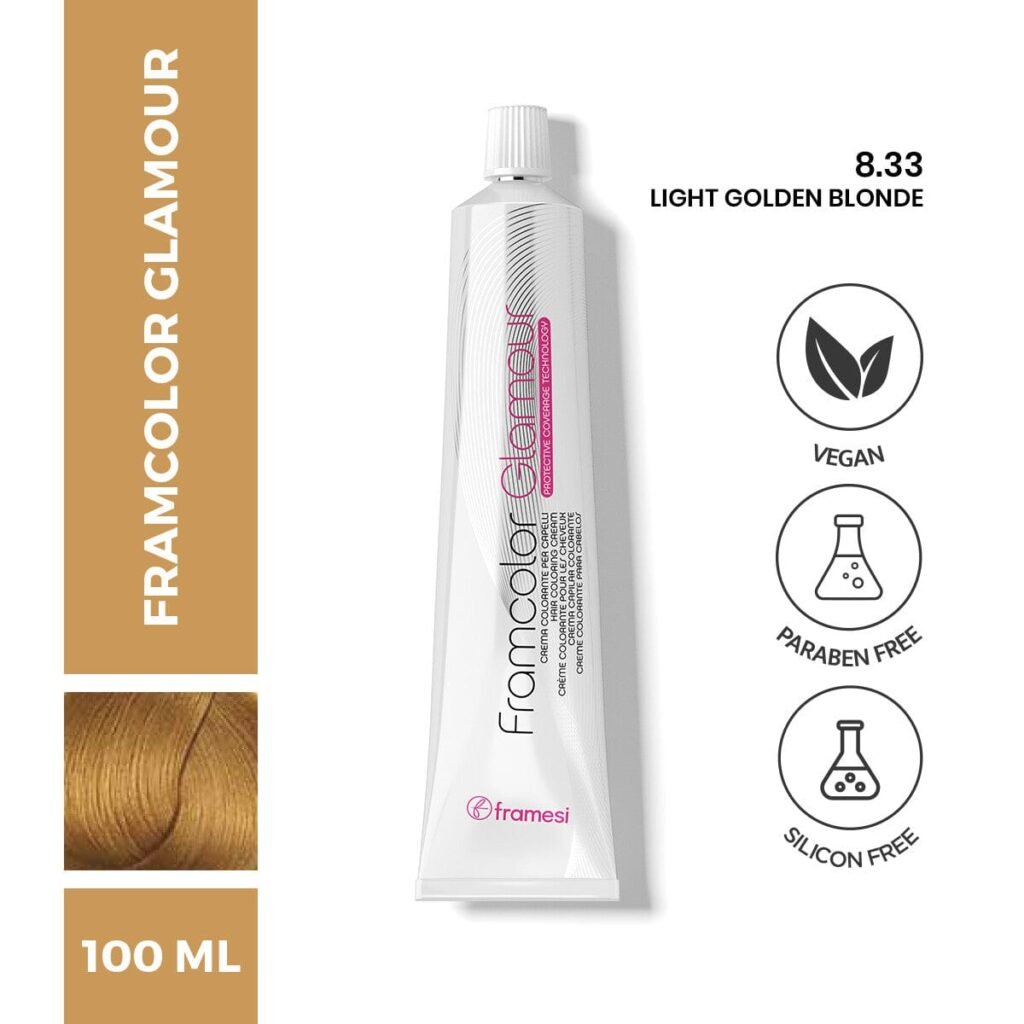 FRAMESI GLAMOUR 8.33 LIGHT GOLDEN BLONDE HAIR COLOR