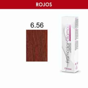 FRAMESI GLAMOUR 6.56 DARK BLONDE NATURAL RED HAIR COLOR