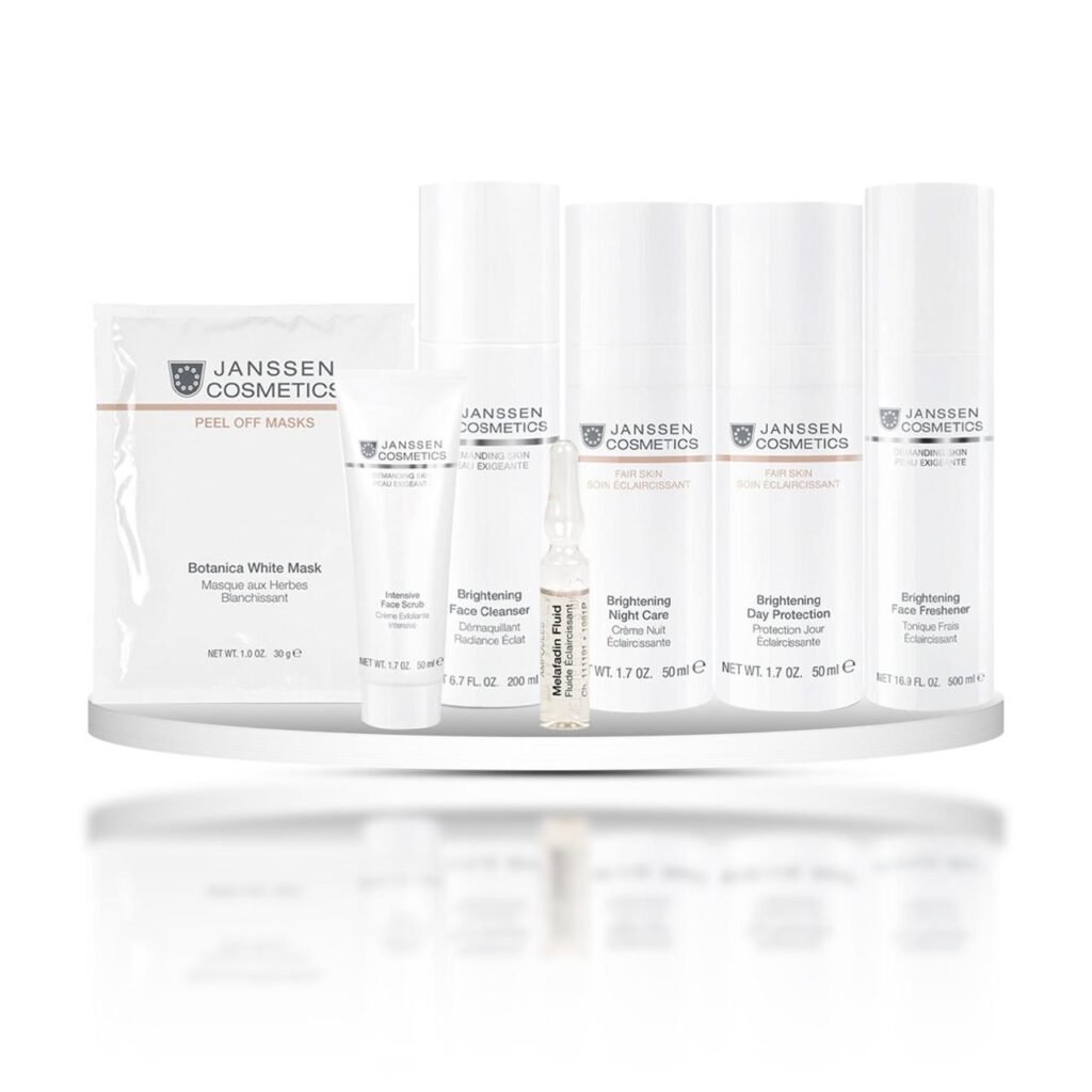 Janssen Cosmetics Fair Skin / Brightening Facial System. FULL SET