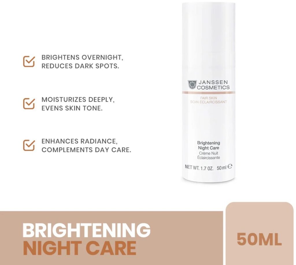 Janssen Cosmetics Brightening Night Care 50ml / 200ml