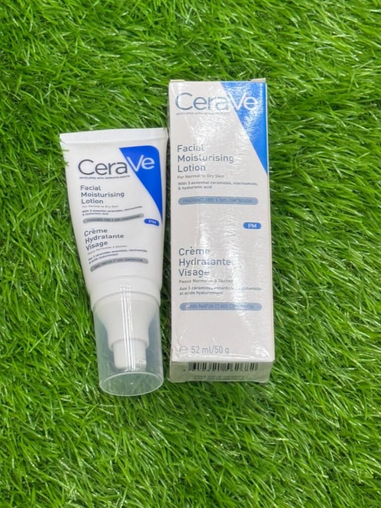 CeraVe PM Facial Moisturizing Lotion.