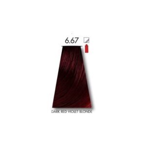 KEUNE TINTA 6.67 DARK RED VOILET BLONDE HAIRCOLOR