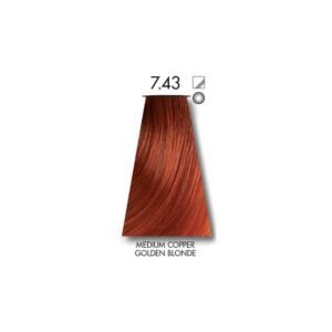 KEUNE TINTA 7.43 MEDIUM COPPER GOLDEN BLONDE HAIRCOLOR