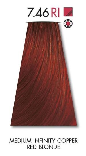 KEUNE TINTA 7.46 MEDIUM INFINITY COPPER RED BLONDE HAIRCOLOR