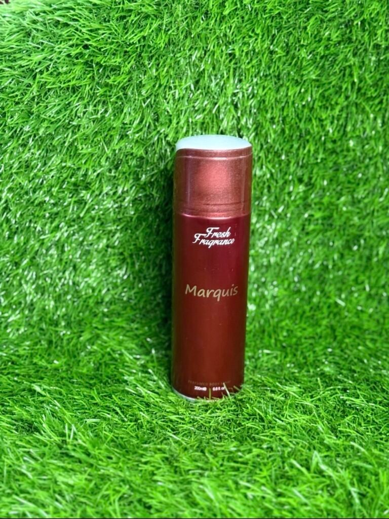 Fresh fragrance Marquis body spray