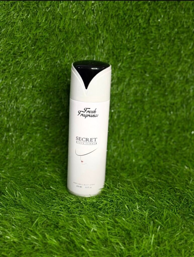 Fresh fragrance secret body spray