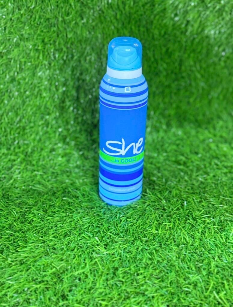 She is cool body spray