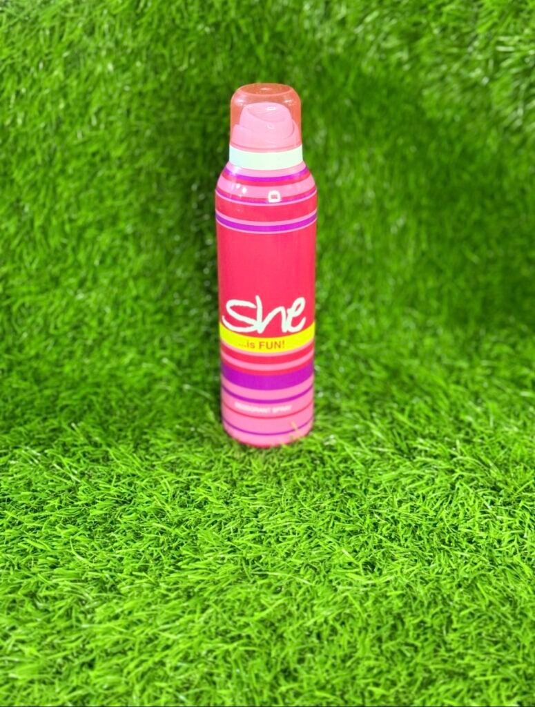 She is fun body spray