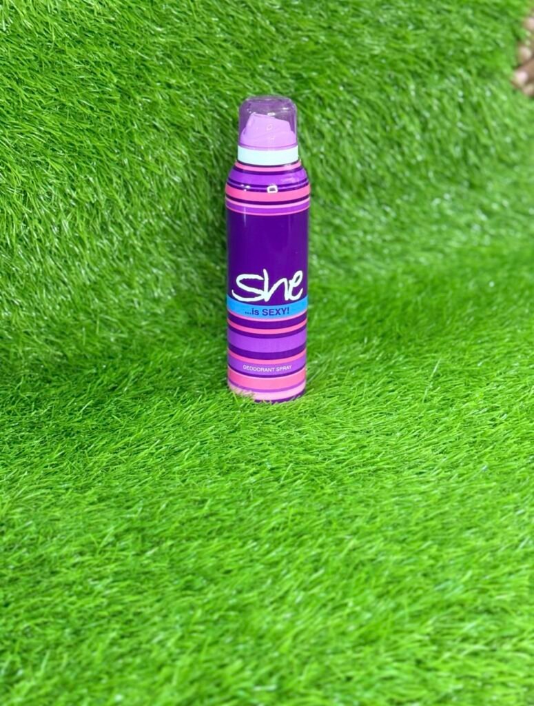 She is sexy body spray