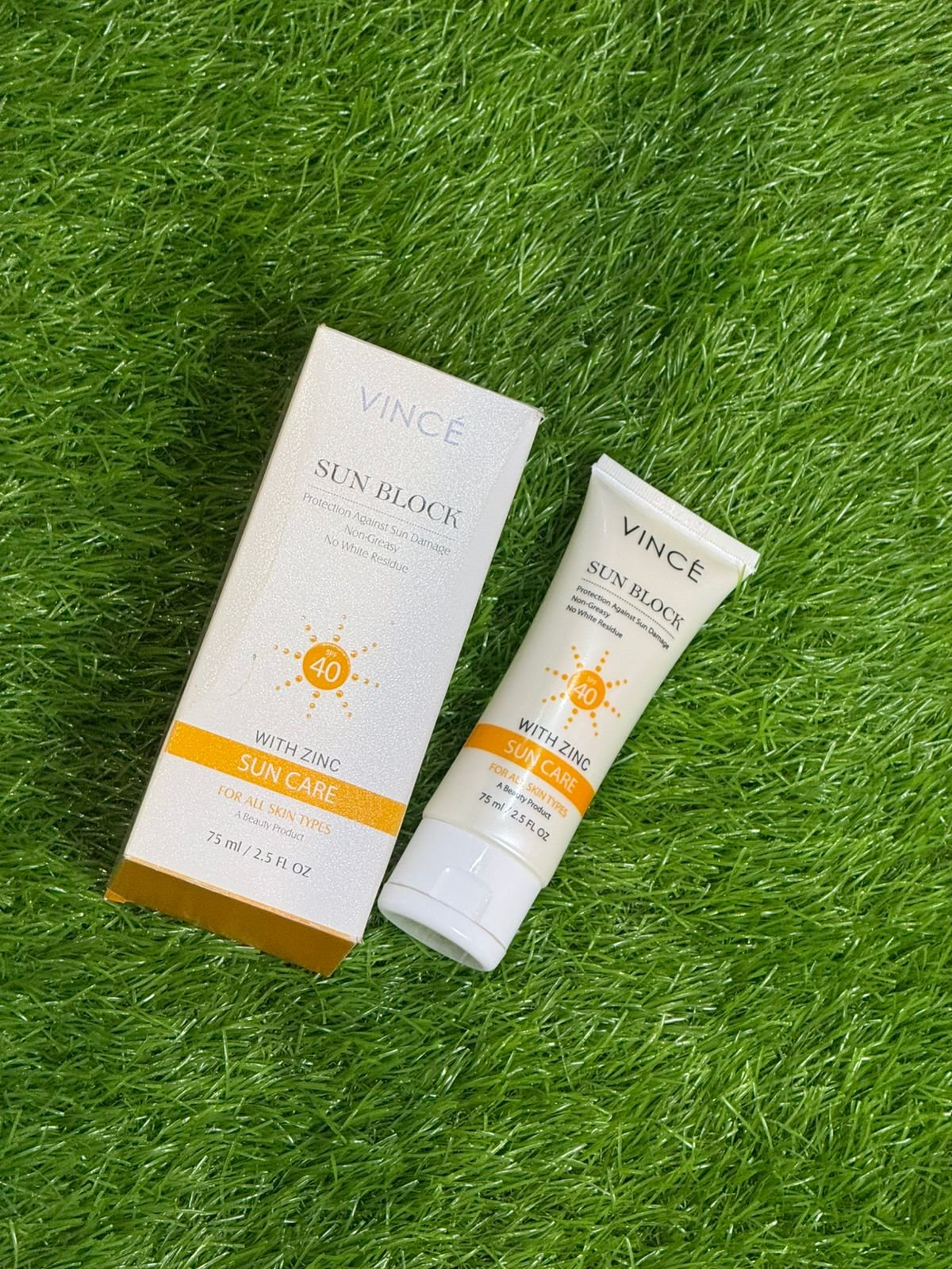 Vince Sun Block SPF 40 with Zinc. - Image 3
