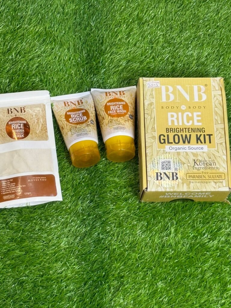 BNB RICE GLOW FACIAL KIT