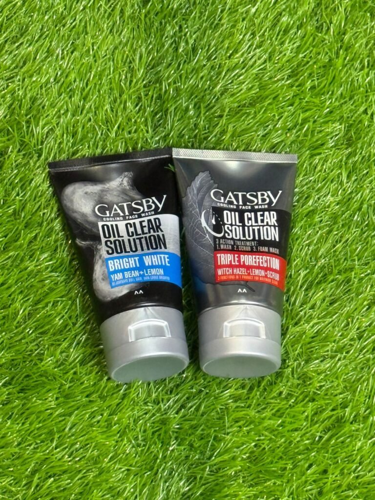 GATSBY OIL CLEAR SOLUTION MEN FACE WASH