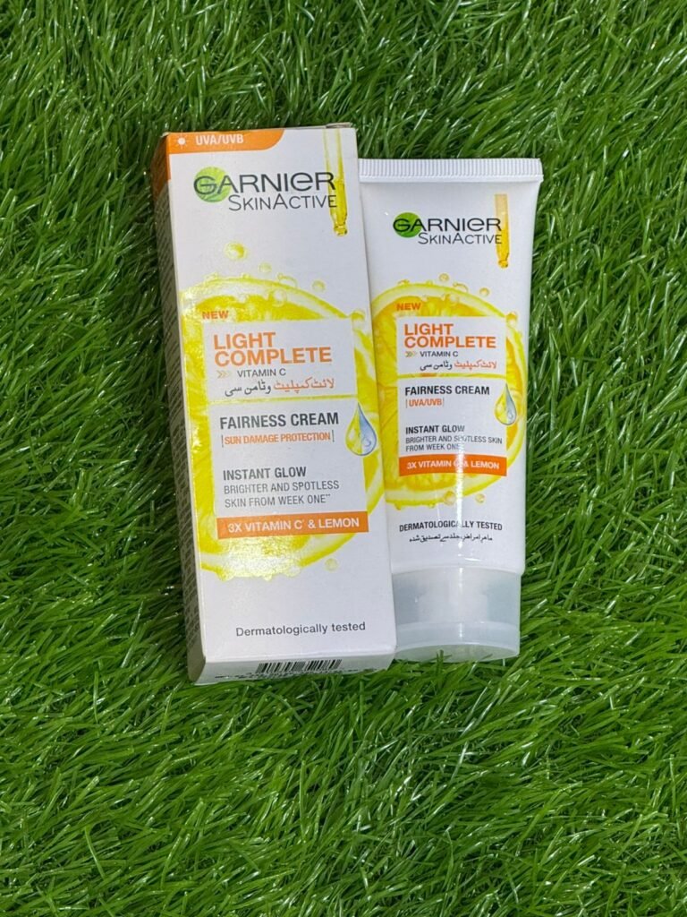 Garnier Skin Active Light Complete Vitamin C Fairness Cream.