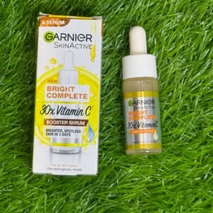Garnier Skin Active Bright Complete 30x Vitamin C Booster FACE Serum.