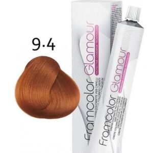 FRAMESI GLAMOUR 9.4 VERY LIGHT AUBURN BLONDE HAIRCOLOR