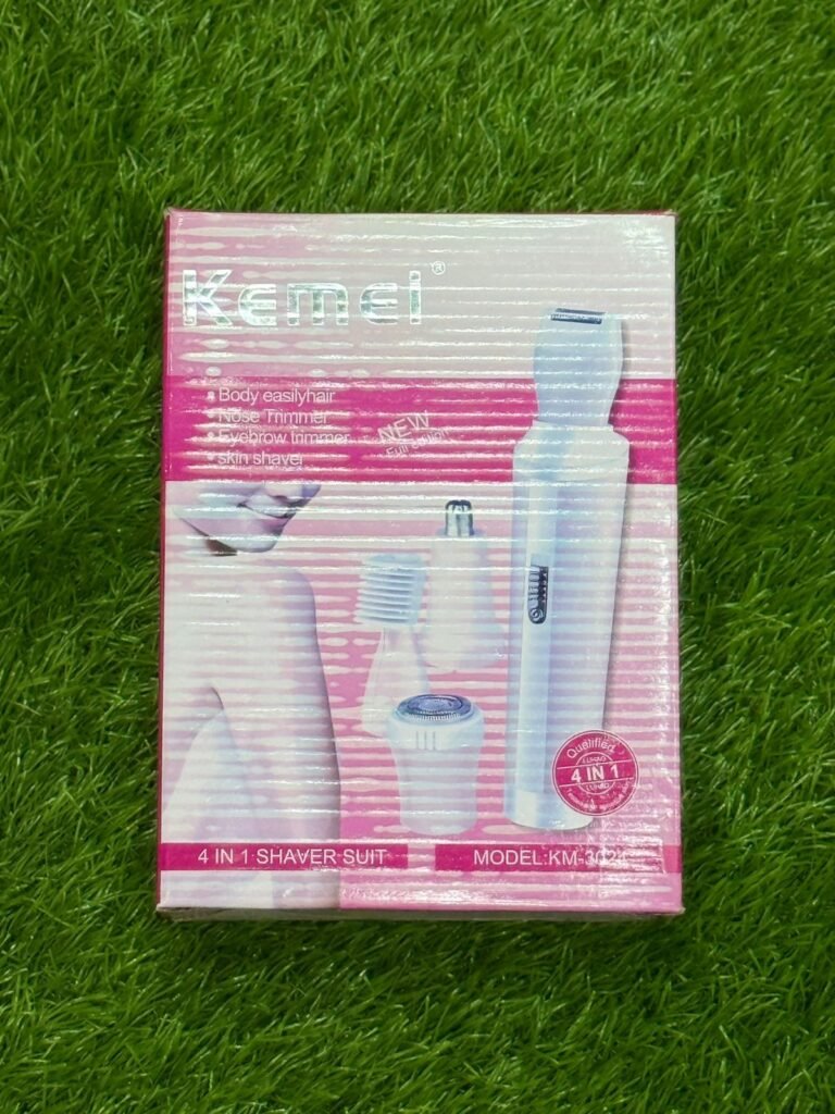 Kemei KM-3024 4 in 1 Shaver Suit