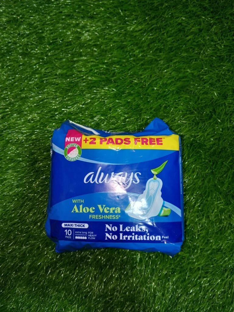 Always 10 Pads 2 PADS FREE Maxi Thick, Extra Long