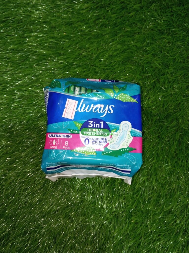 Always Sanitary Pads 3in1 Herbal Freshness 8 Pads